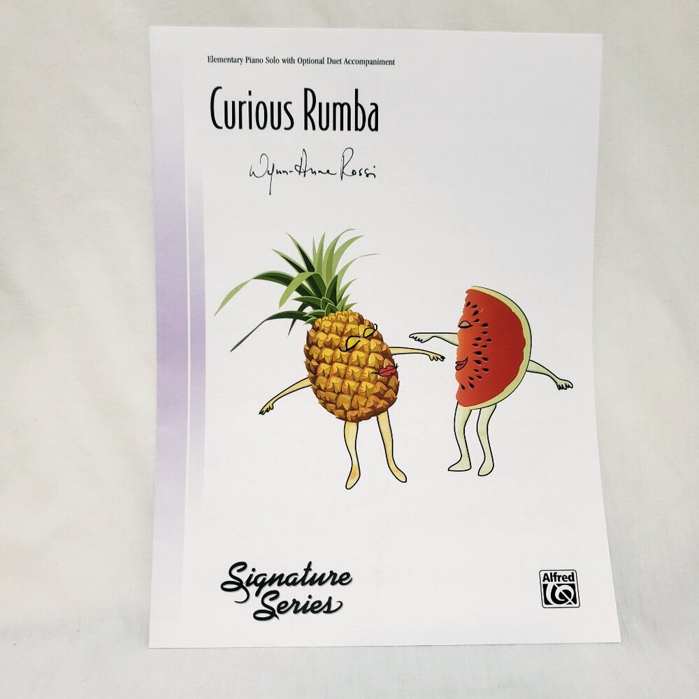 Curious Rumba Elementary Piano Solo Sheet Music Leaflet Alfred 2014